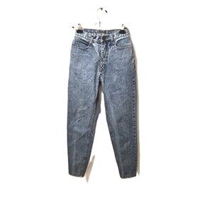Vintage 80s Jordache High Waist Mom Jeans Snap Ankle Tapered Denim Normcore